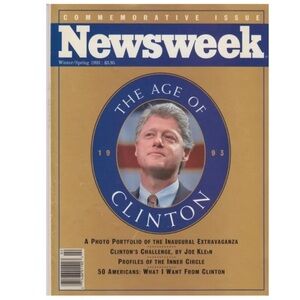 Commemorative Issue Newsweek Magazine - The Age of Clinton